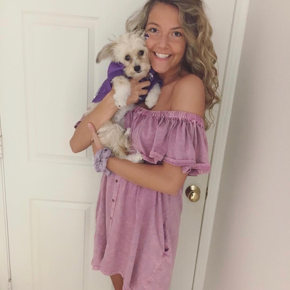 Purple dress